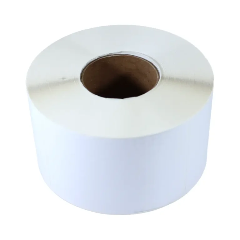 Thermal Transfer Label, 4" x 6", White, 1000 labels/roll, 4 Rolls/Case