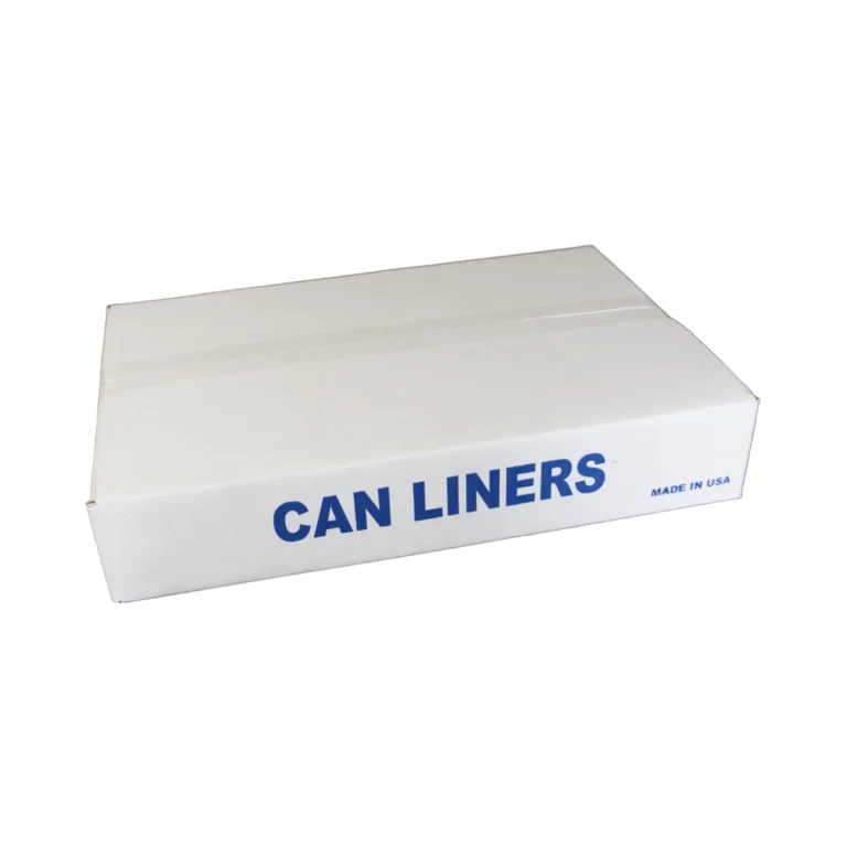 10 Gallon Can Liners, 24x24", 6 Micron – 1,000/Case